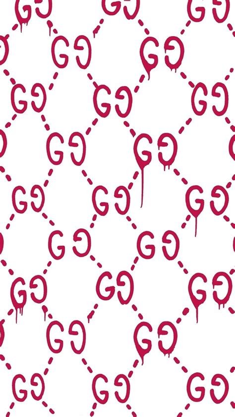 white Gucci wallpaper